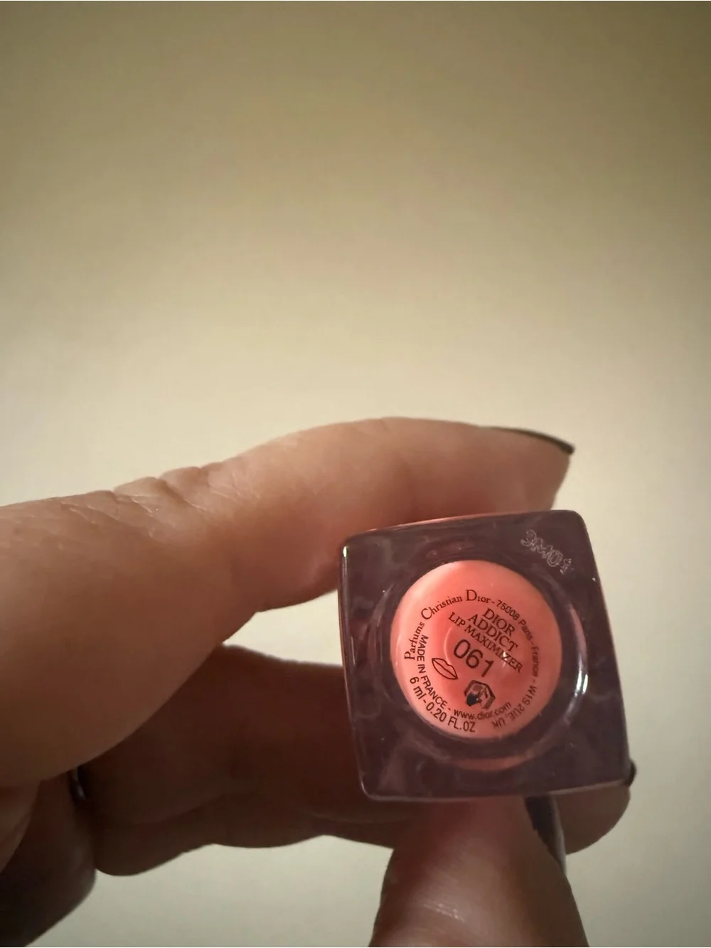 Dior addict lip maximizer gloss - 061